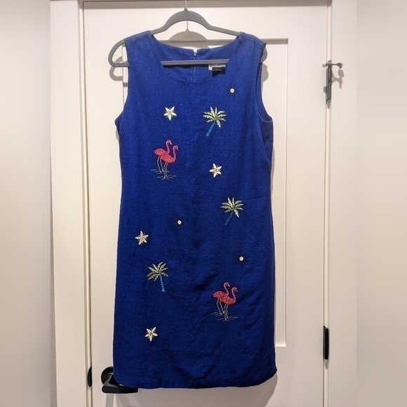 ULTRA Dress Novelty Print Sheath Dress size 14 - Picture 1 of 5